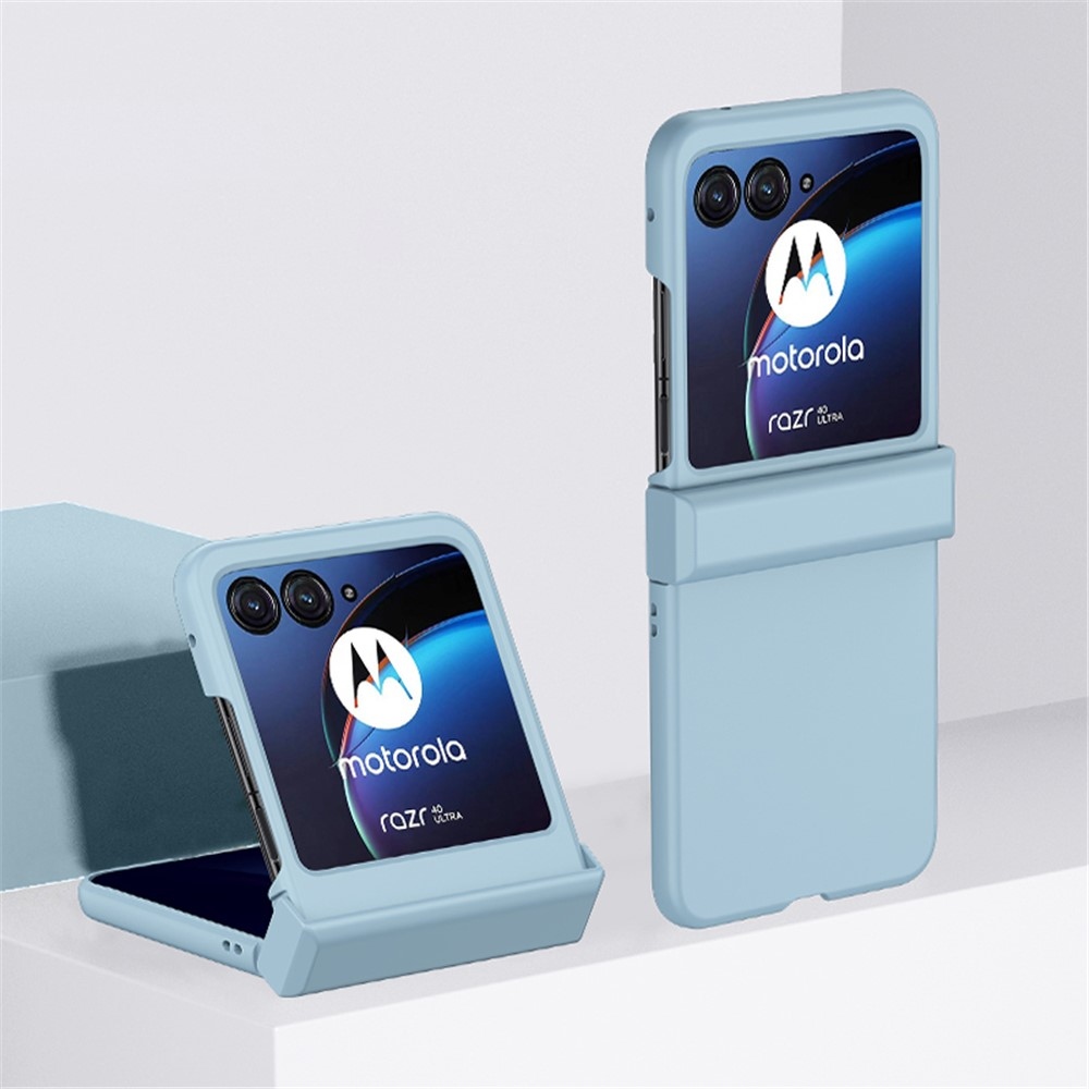 Hard plastový kryt na Motorola Razr 40 Ultra 5G - světlemodrý