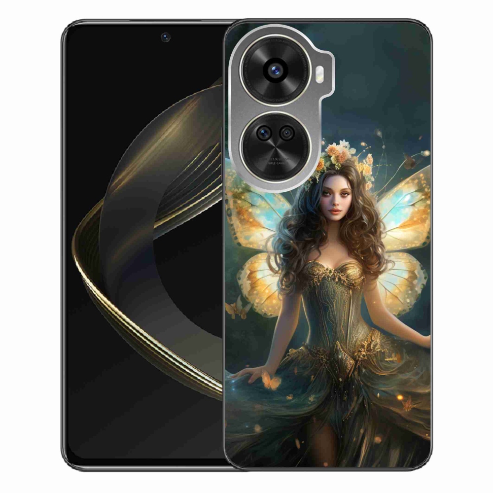 Gelový kryt mmCase na Huawei Nova 12 SE - motýlí žena