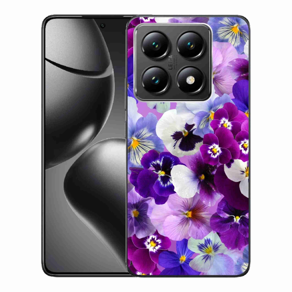 Gelový kryt mmCase na Xiaomi 14T - květiny 9