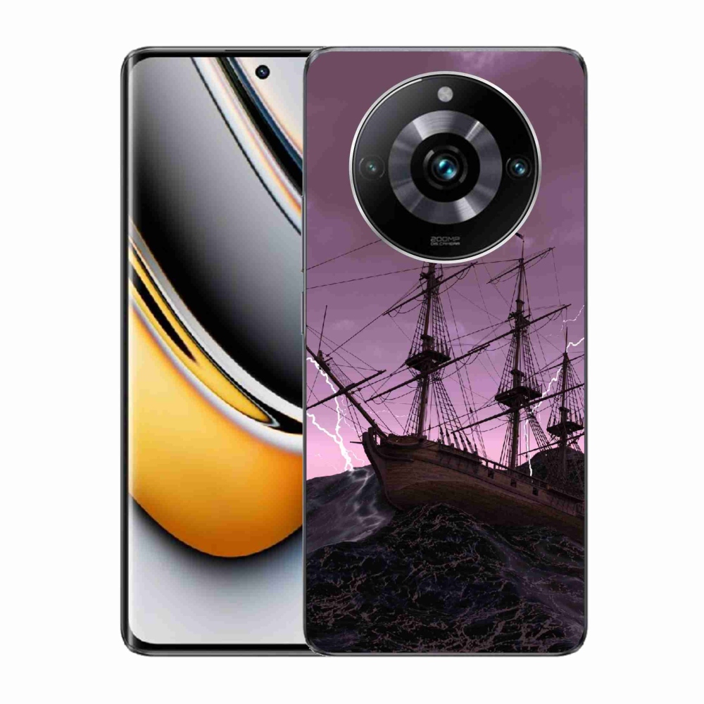 Gelový kryt mmCase na Realme 11 Pro/11 Pro+ - loď v bouři