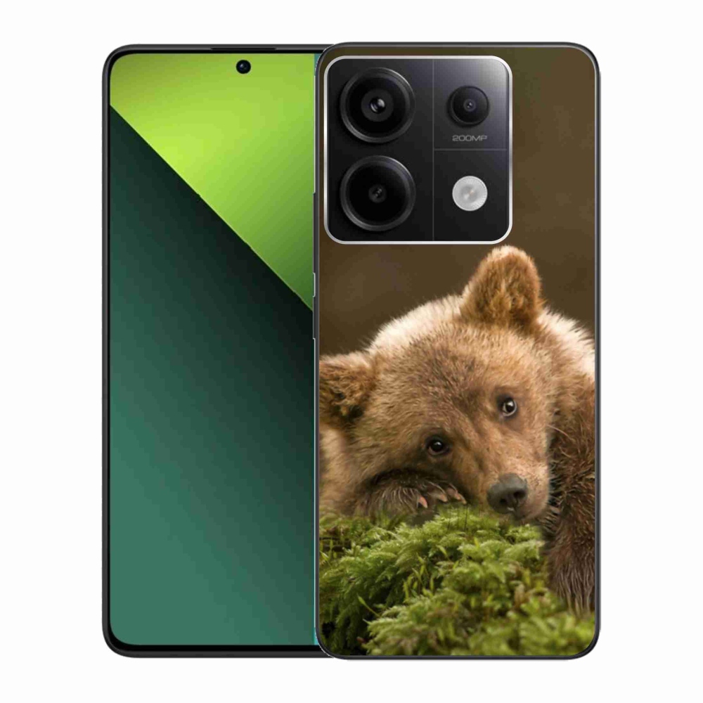 Gelový kryt mmCase na Xiaomi Redmi Note 13 Pro 5G/Poco X6 5G - medvěd