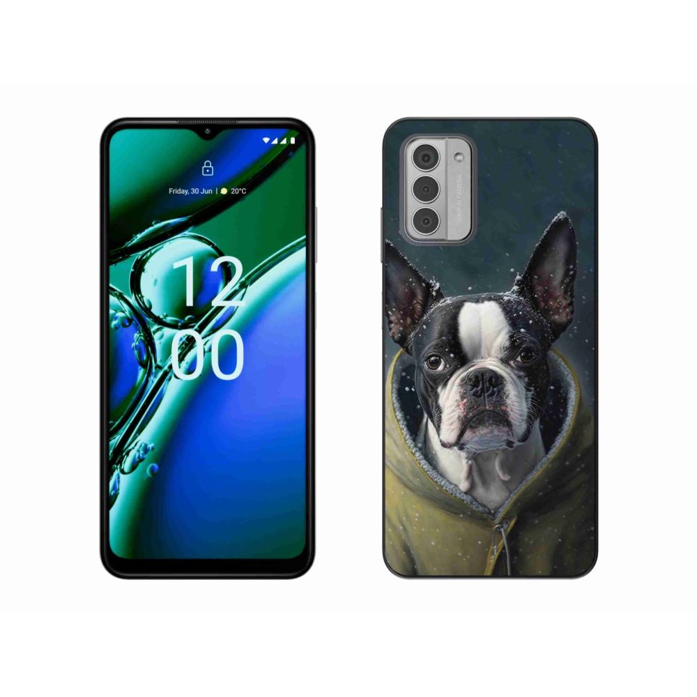 Gelový kryt mmCase na Nokia G42 - buldoček
