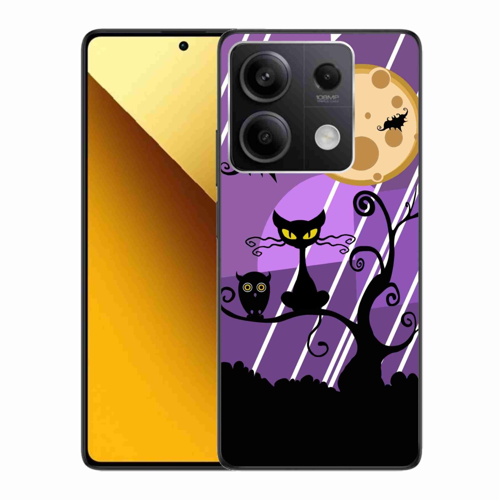 Gelový kryt mmCase na Xiaomi Redmi Note 13 5G - halloween