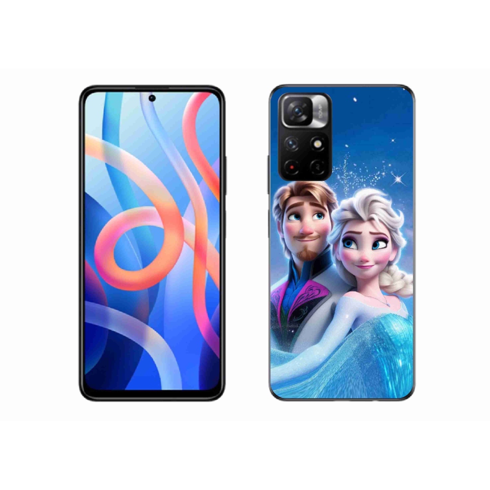 Gelový kryt mmCase na Xiaomi Poco M4 Pro 5G - ledové království 1
