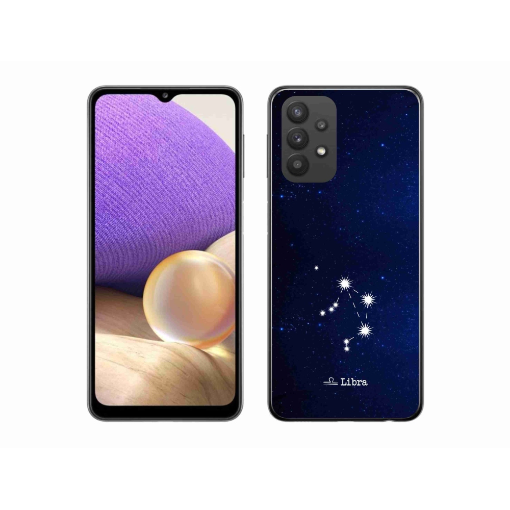 Gelový kryt mmCase na Samsung Galaxy A32 5G - souhvězdí Váhy