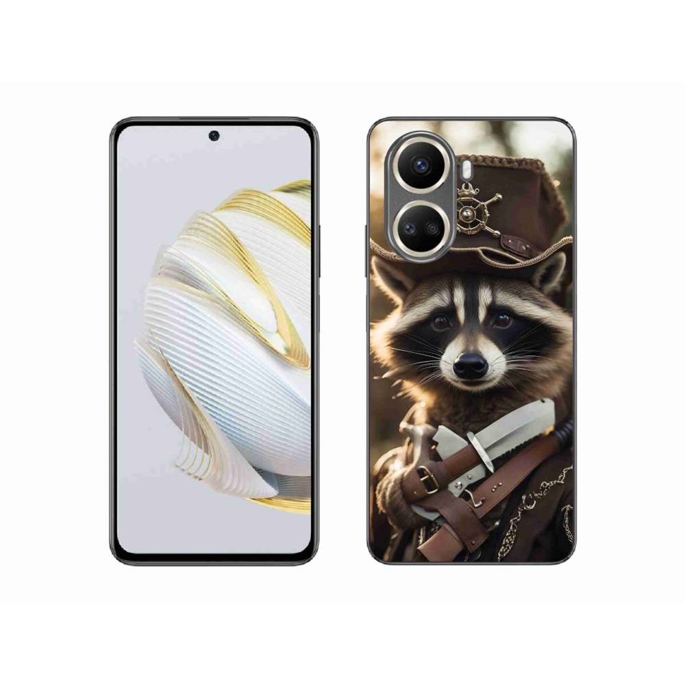 Gelový kryt mmCase na Huawei Nova 10 SE - mýval v uniformě