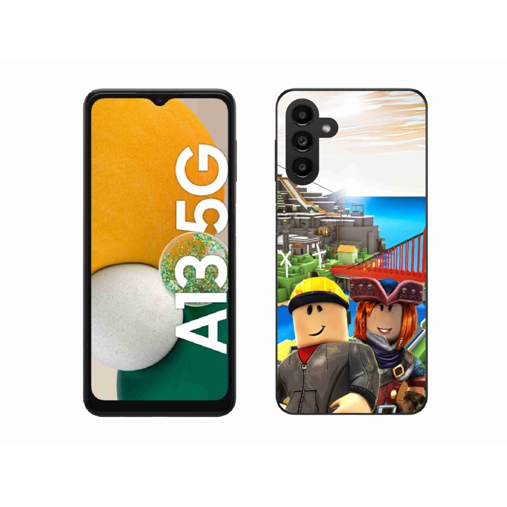 Gelový kryt mmCase na Samsung Galaxy A13 5G - roblox 1