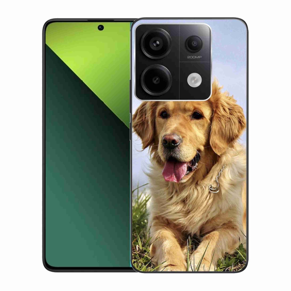 Gelový obal mmCase na Xiaomi Redmi Note 13 Pro 5G/Poco X6 5G - zlatý retrívr