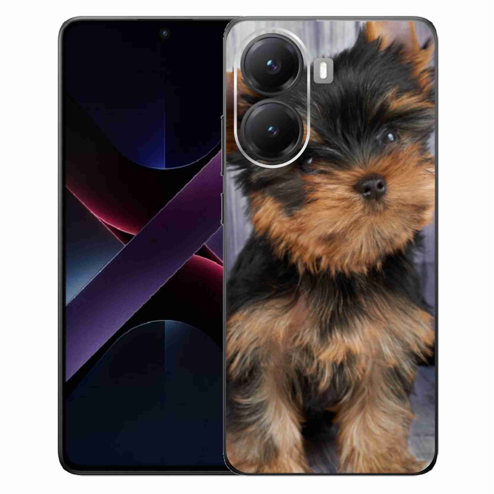 Gelový kryt mmCase na Xiaomi Poco X7 Pro 5G - jorkšír 9