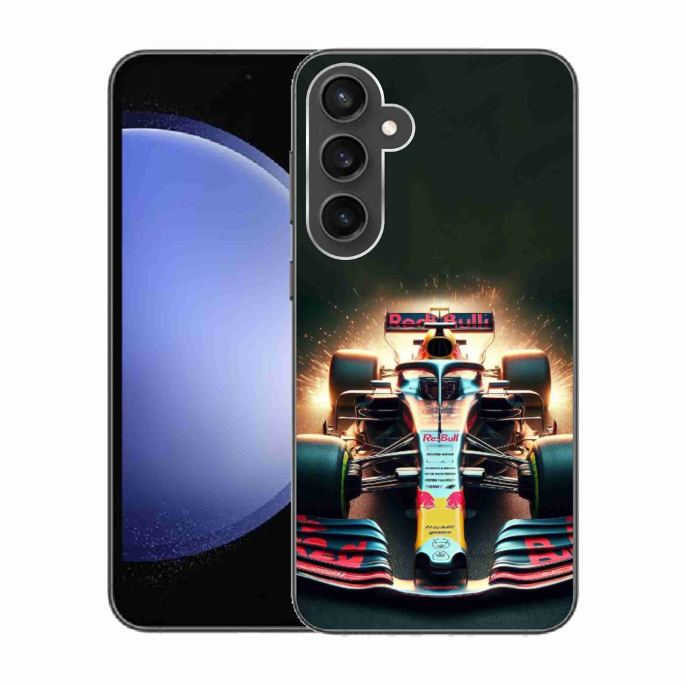 Gelový kryt mmCase na Samsung Galaxy S23 FE - formule 3