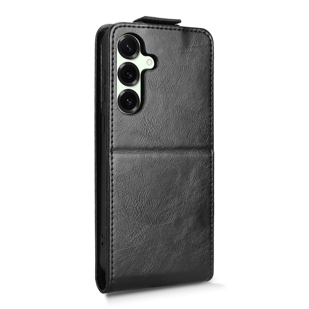 Vert flipové pouzdro na Samsung Galaxy S25 FE - černé