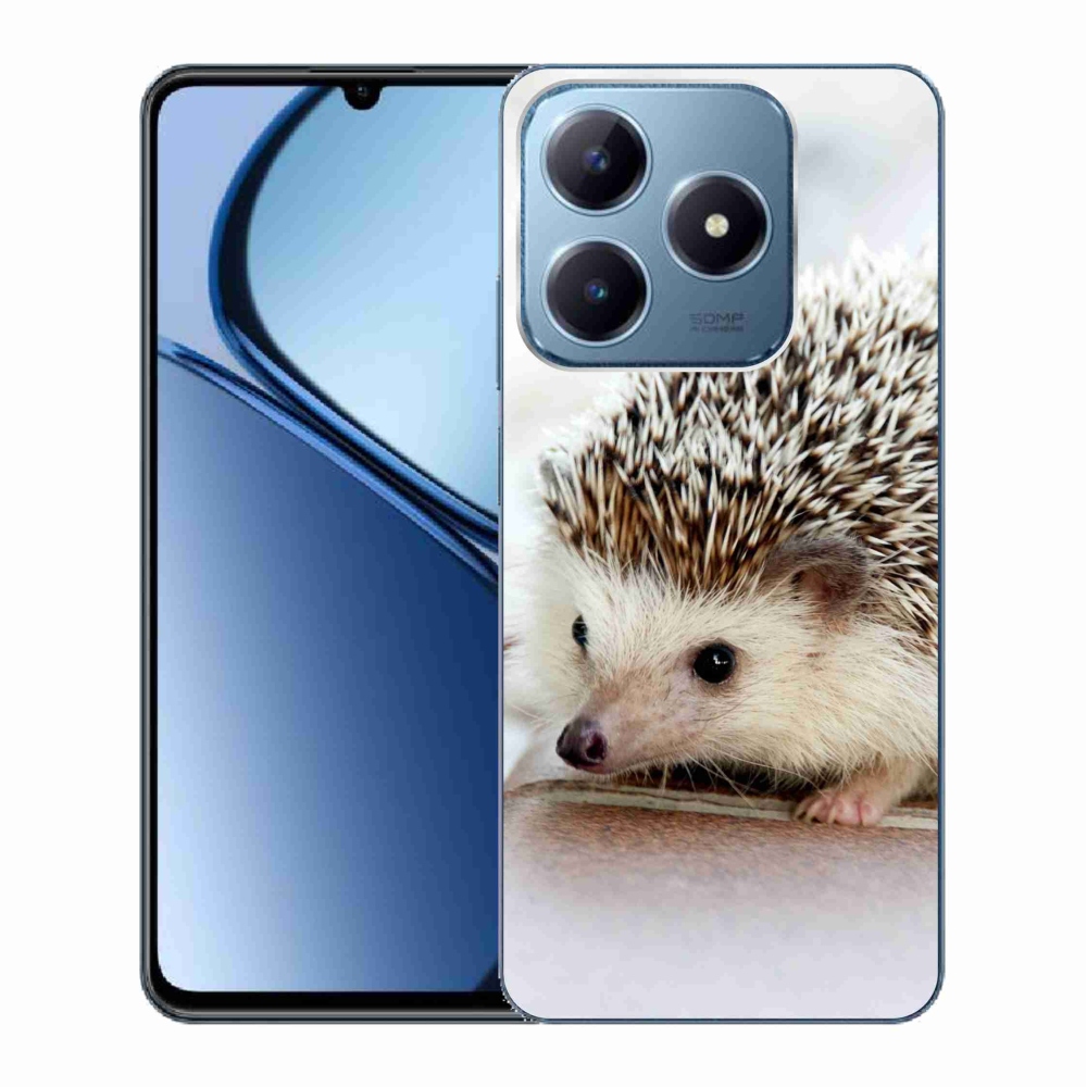 Gelový kryt mmCase na Realme C63 - ježek