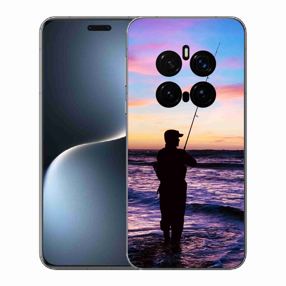 Gelový kryt mmCase na Honor Magic 7 Pro 5G - rybaření 1