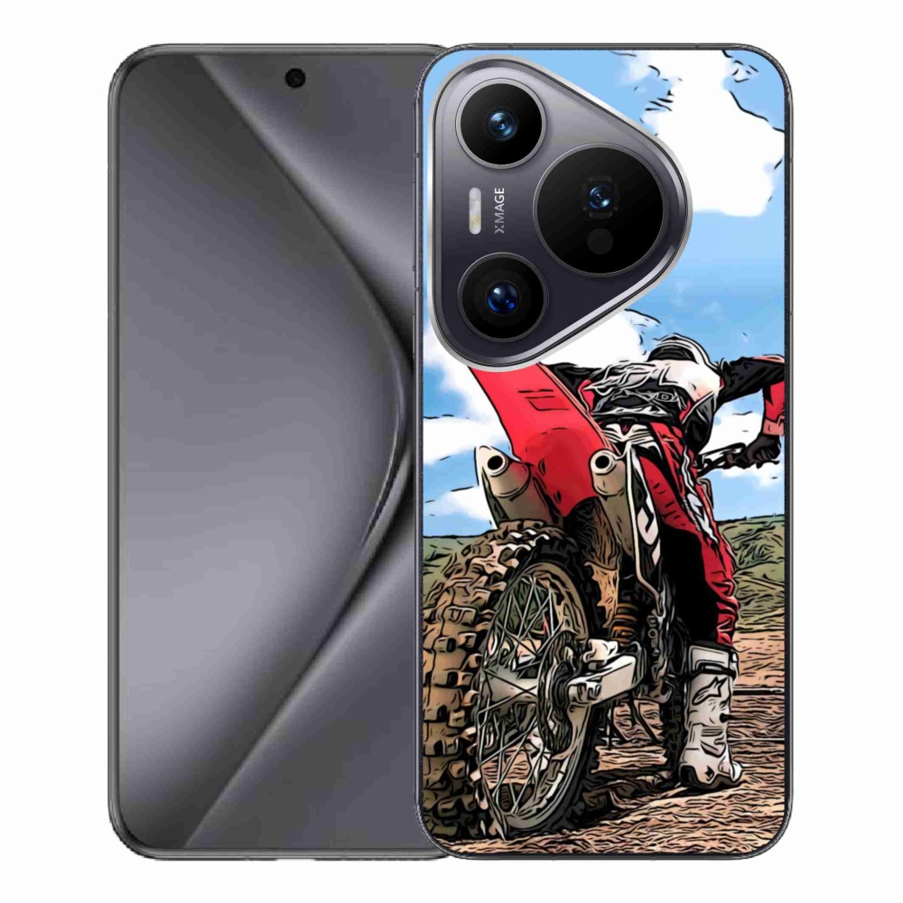 Gelový kryt mmCase na Huawei Pura 70 Pro - moto