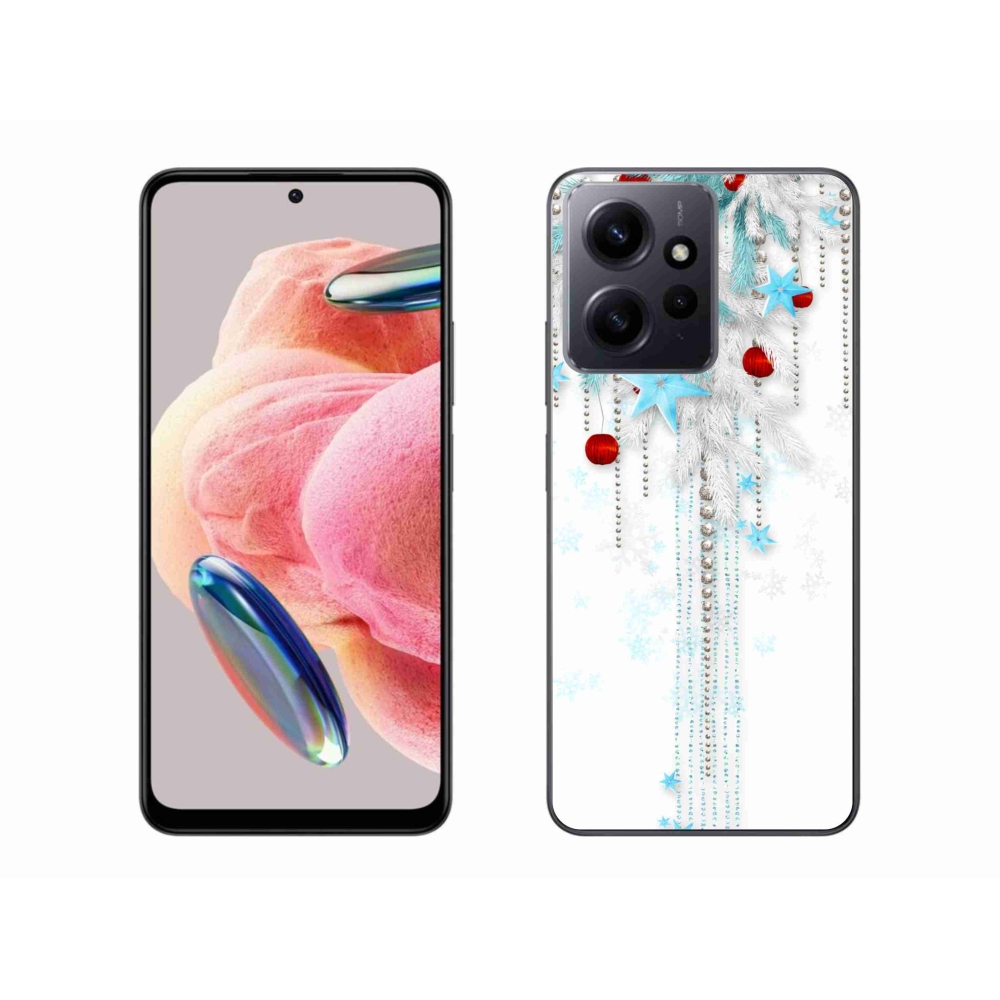 Gelový kryt mmCase na Xiaomi Redmi Note 12 4G - vánoční ozdoby
