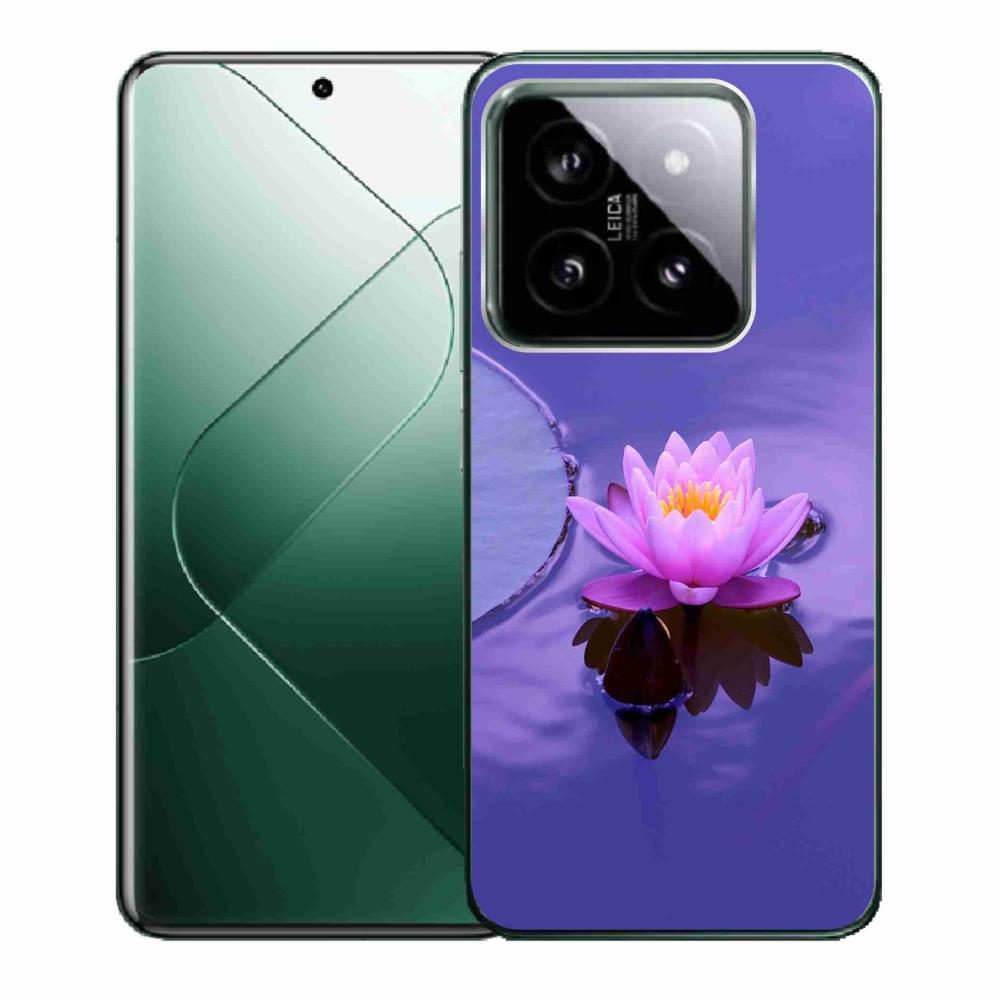 Gelový obal mmCase na Xiaomi 14 - květ na hladině