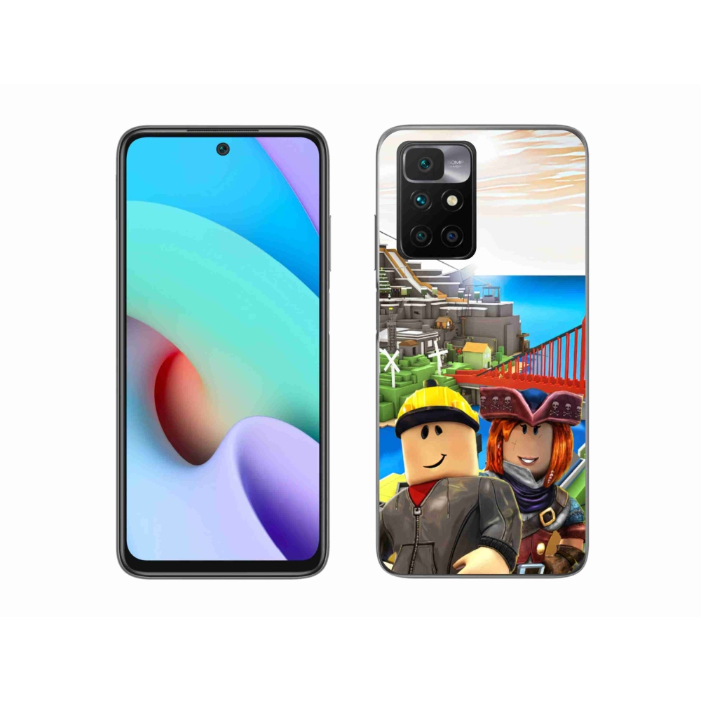 Gelový kryt mmCase na Xiaomi Redmi 10/Redmi 10 (2022) - roblox 1