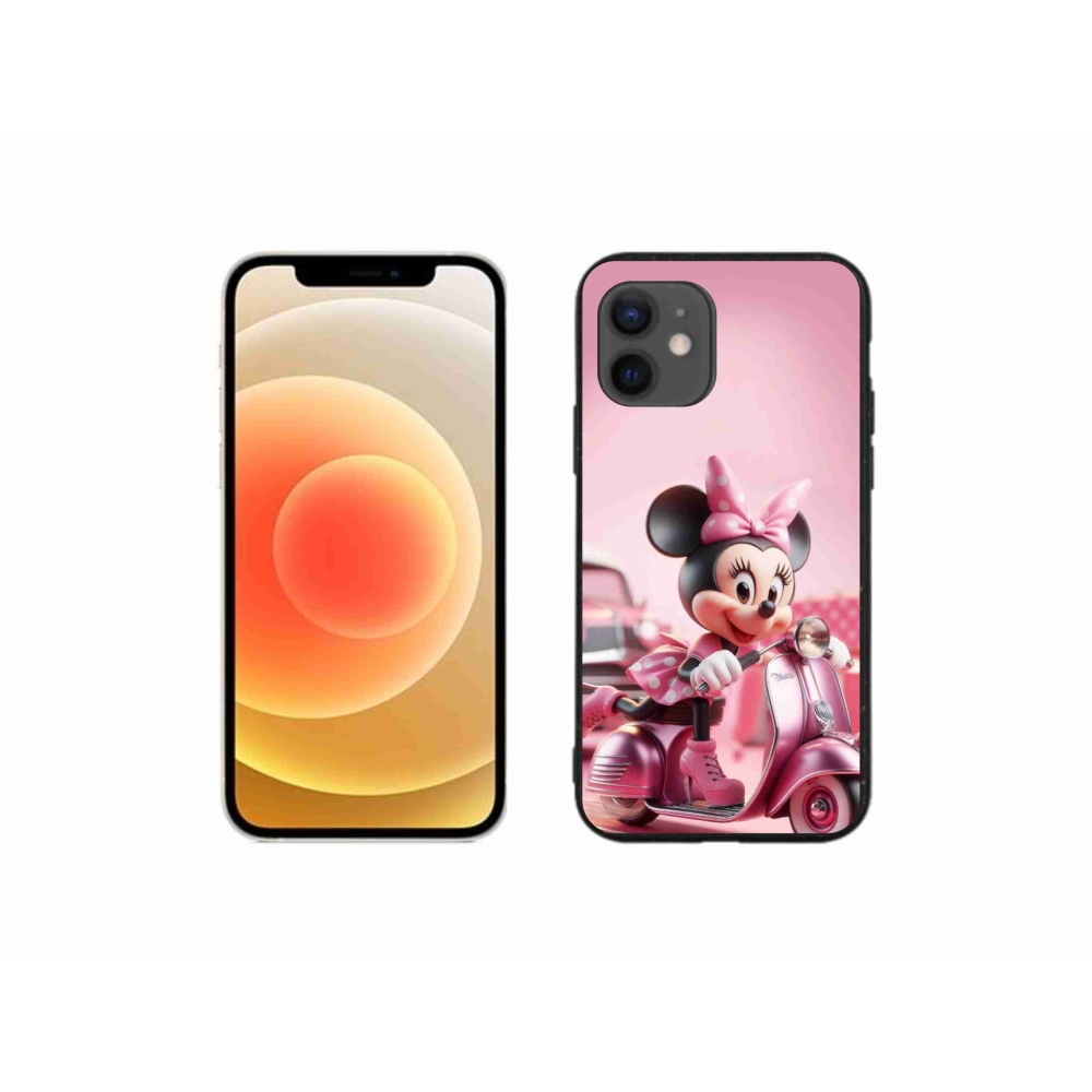 Gelový kryt mmCase na iPhone 12 mini - minnie 1