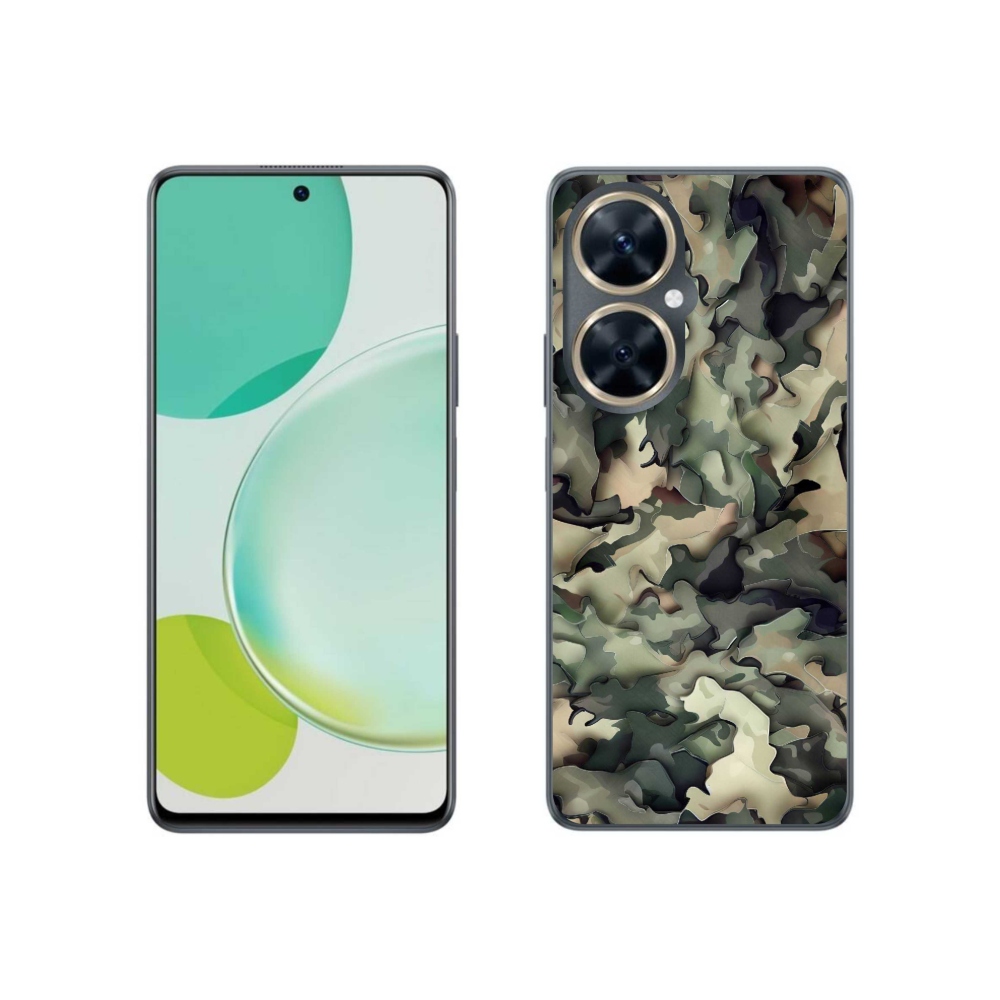 Gelový kryt mmCase na Huawei Nova 11i - maskáčový vzor 9