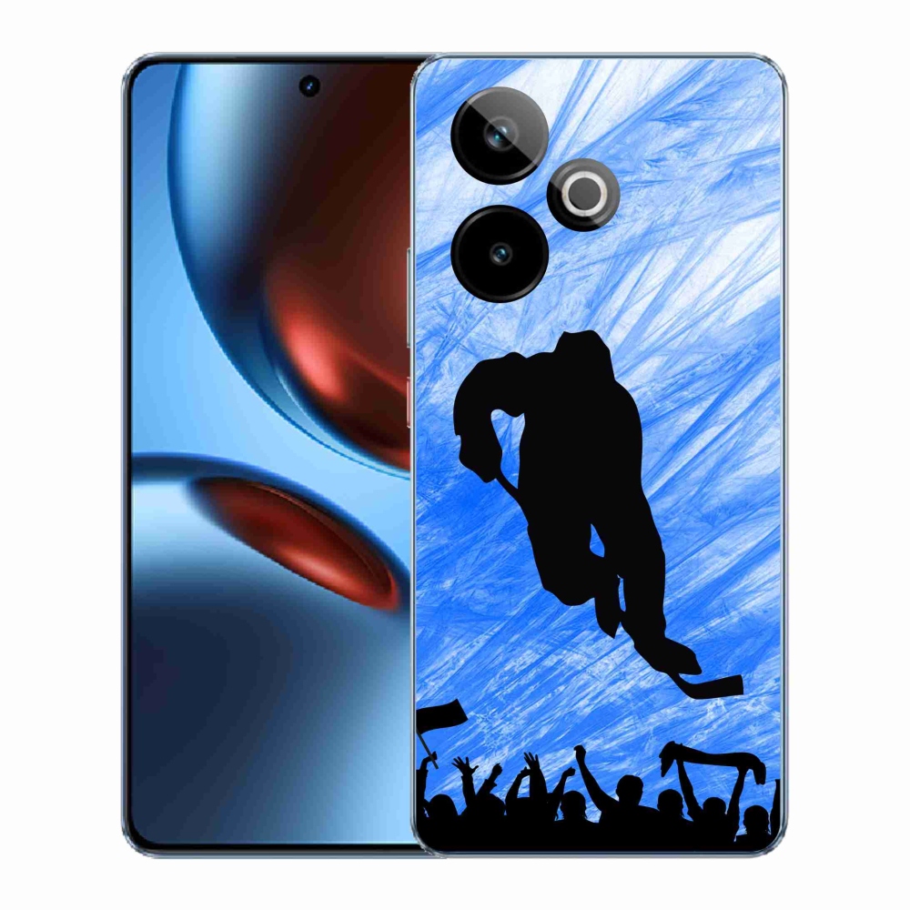 Gelový kryt mmCase na Realme GT 7 5G/GT 7T 5G - hokejový hráč