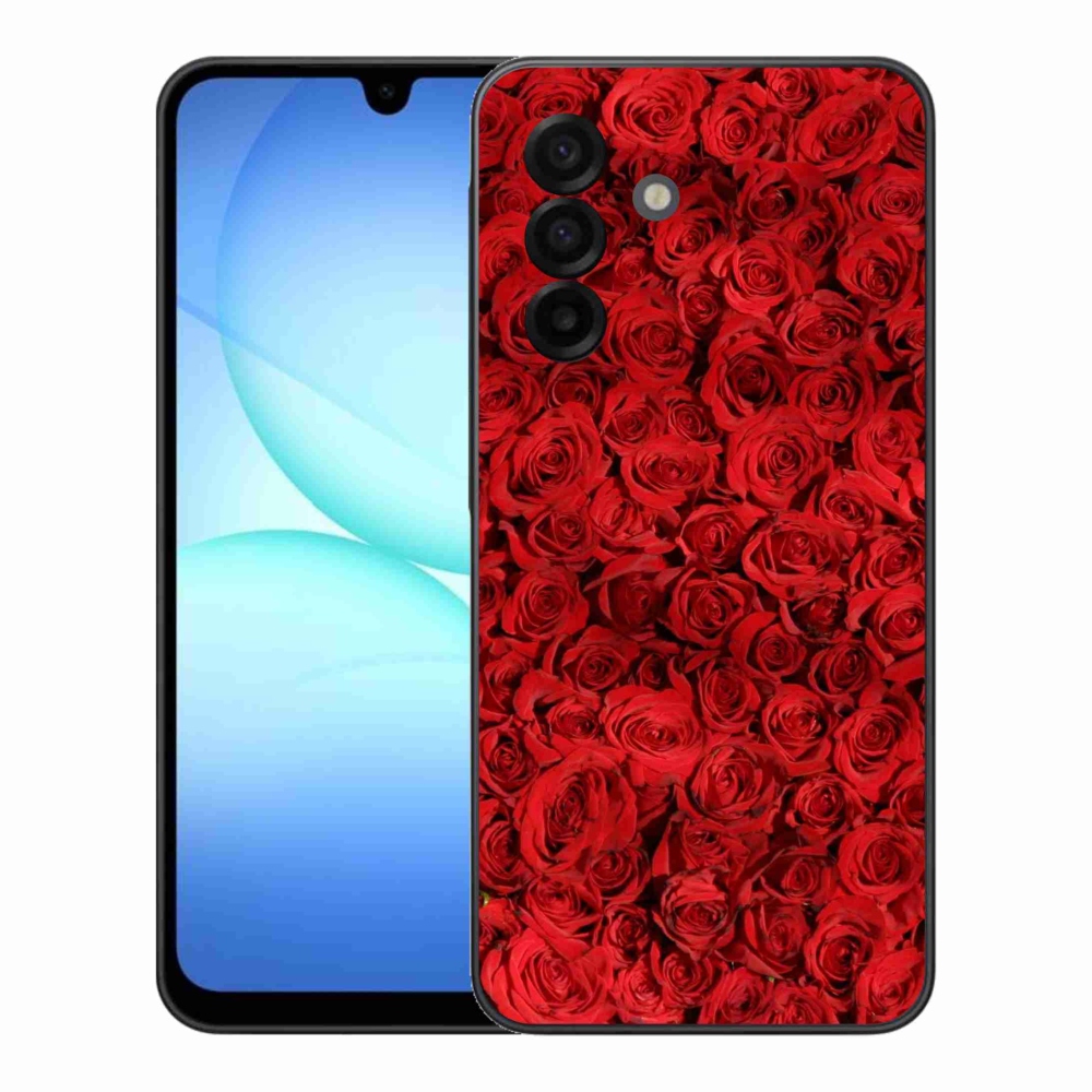 Gelový kryt mmCase na Samsung Galaxy A17 4G/5G - růže