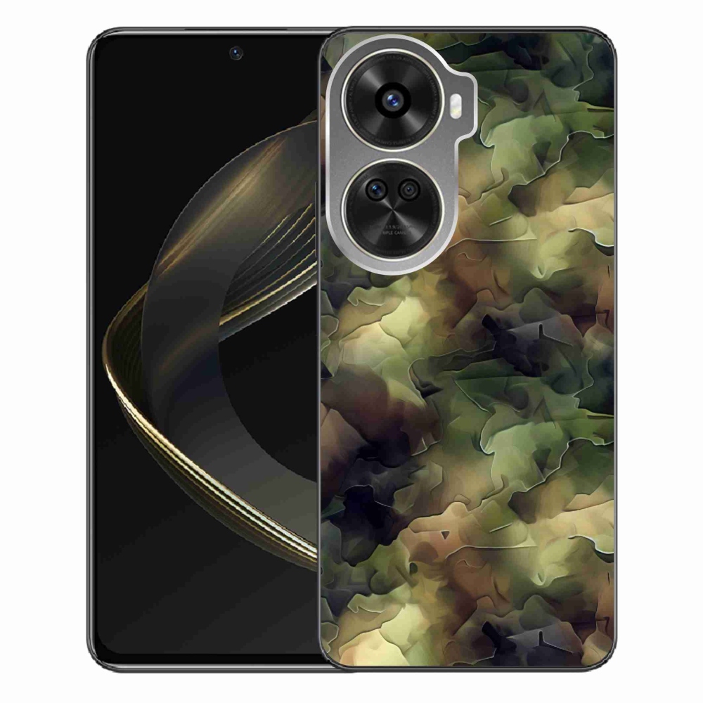 Gelový kryt mmCase na Huawei Nova 12 SE - maskáčový vzor 10