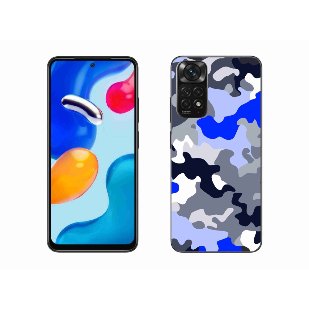 Gelový kryt mmCase na Xiaomi Redmi Note 11S 4G - maskáčový vzor 8