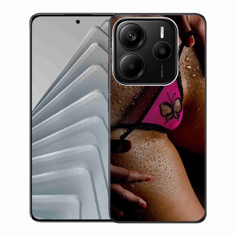 Gelový kryt mmCase na Xiaomi Redmi Note 14 5G - sexy žena