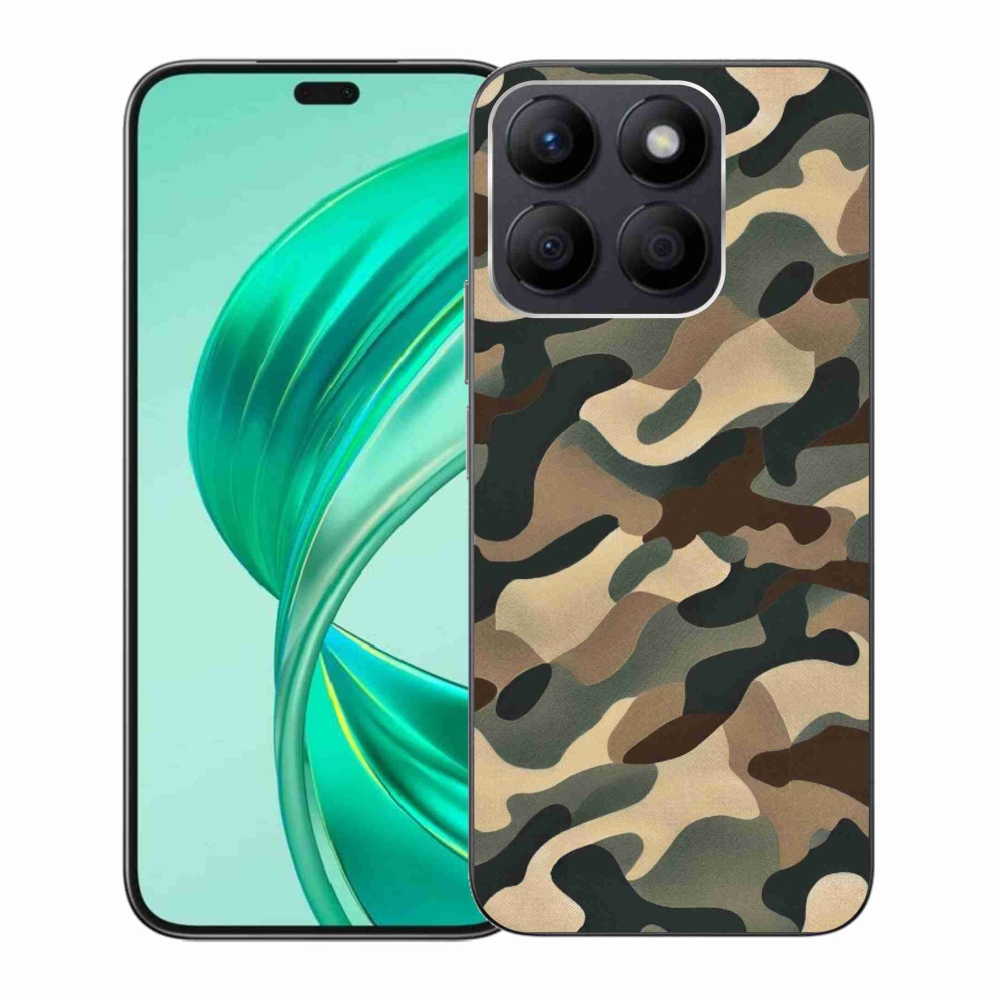 Gelový kryt mmCase na Honor X8b - maskáčový vzor 11