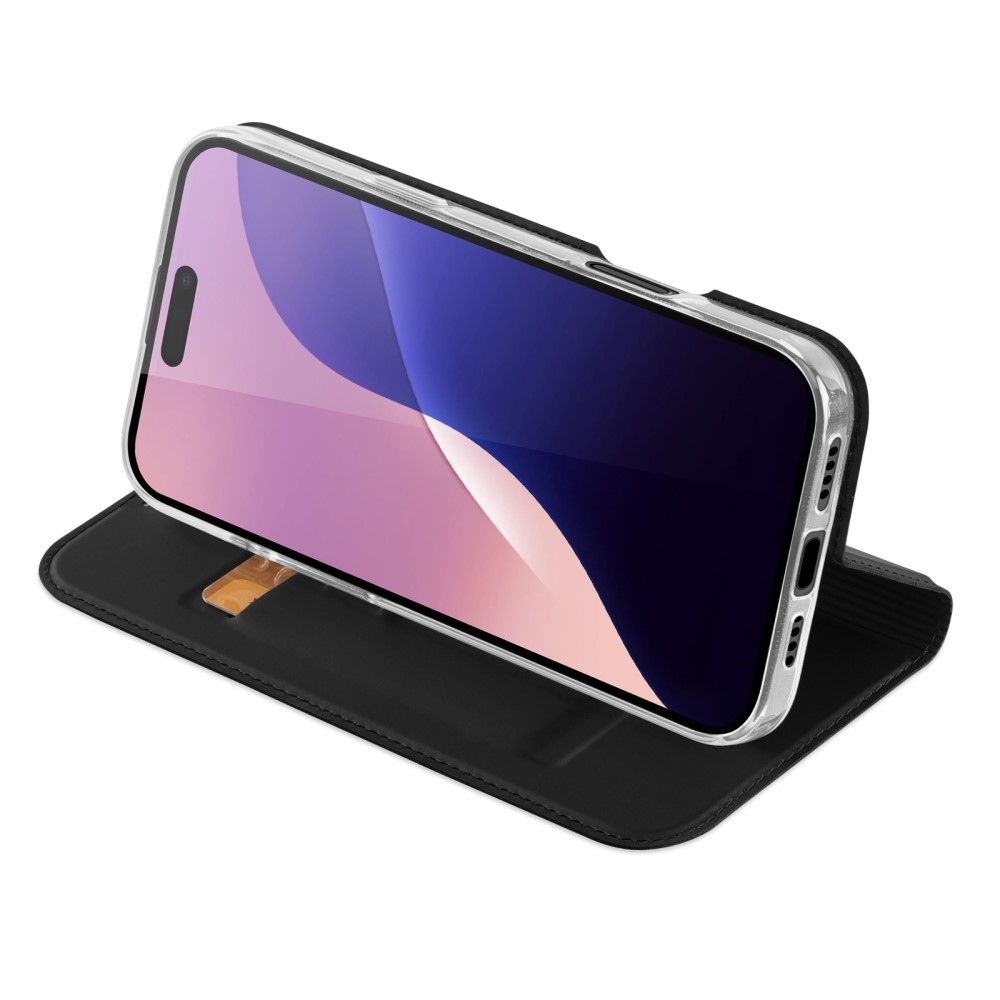 DUX knížkové pouzdro na iPhone 16 Pro Max - černé