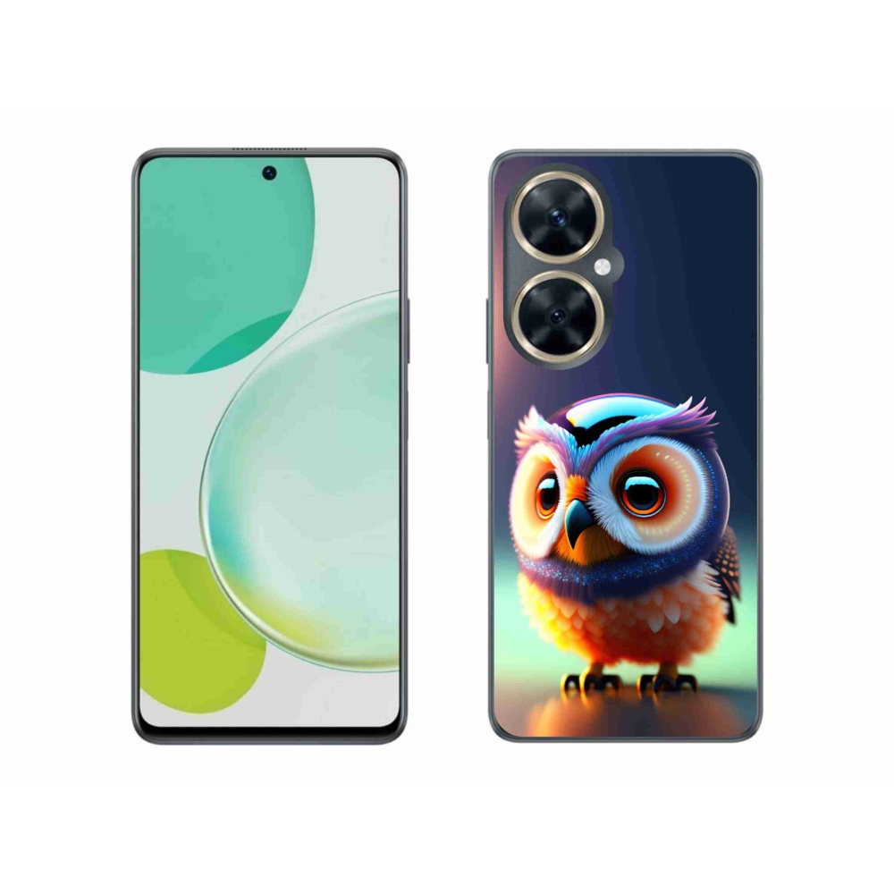 Gelový kryt mmCase na Huawei Nova 11i - sovička