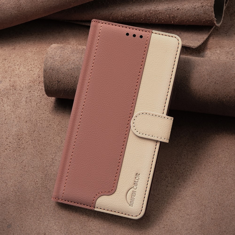 BNF DUO knížkové pouzdro na Xiaomi 15 - hnědé