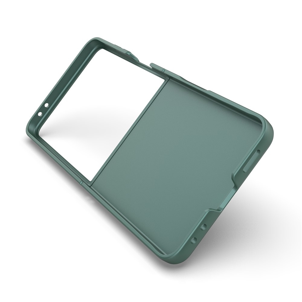 Rugg odolný gelový obal na Samsung Galaxy Z Flip7 5G - zelený