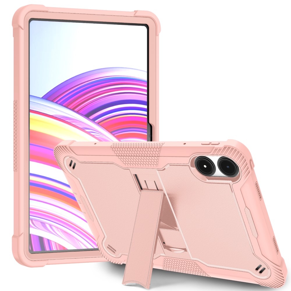 Kick odolný hybridní obal na Xiaomi Redmi Pad Pro 4G/5G - růžovozlatý