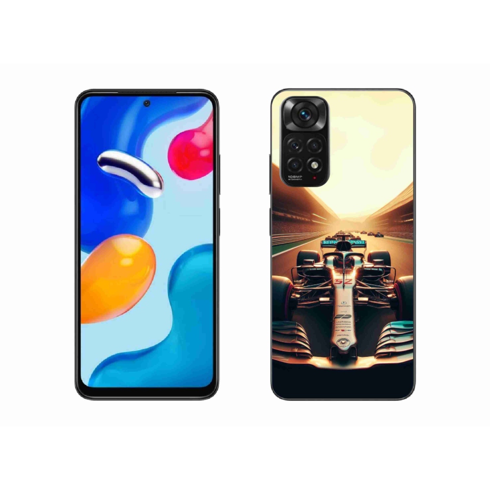 Gelový kryt mmCase na Xiaomi Redmi Note 11S 4G - formule 1
