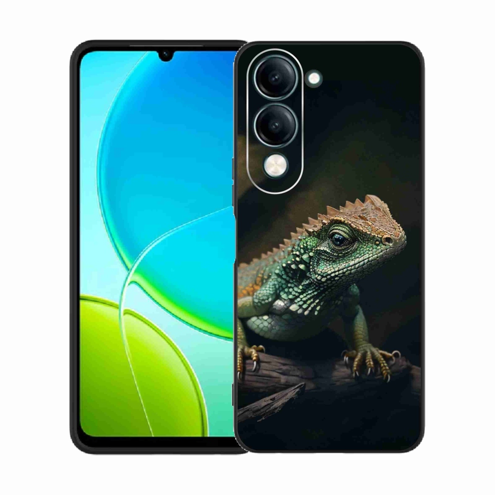 Gelový kryt mmCase na Vivo Y29s 5G - ještěr