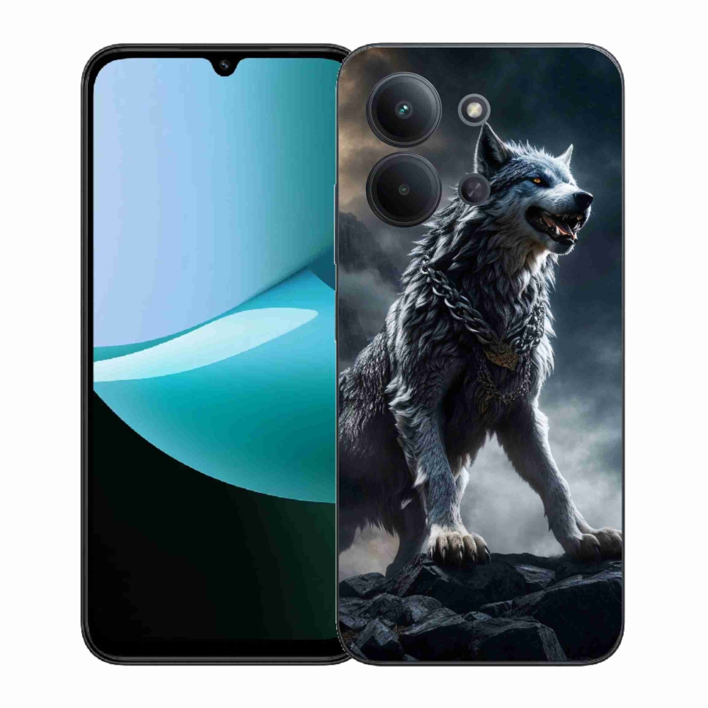 Gelový kryt mmCase na Xiaomi Redmi 15C 4G (171mm)/Poco C85 4G (171mm) - vlk 1