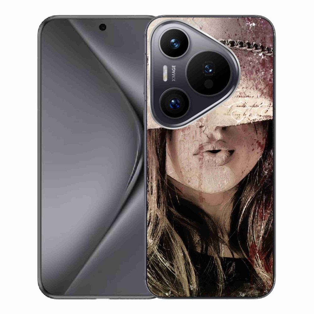 Gelový kryt mmCase na Huawei Pura 70 Pro - dívka