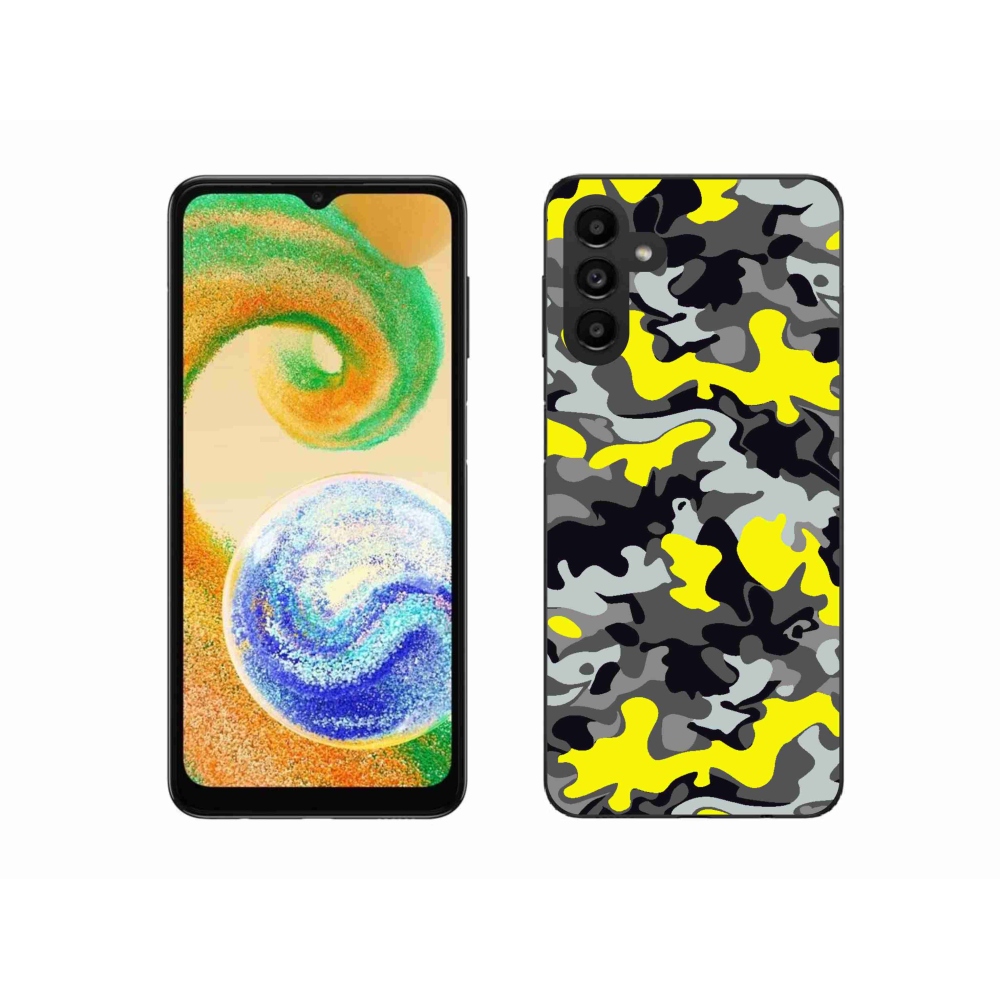 Gelový kryt mmCase na Samsung Galaxy A04s (164.7x76.7x9.1mm) - maskáčový vzor 6