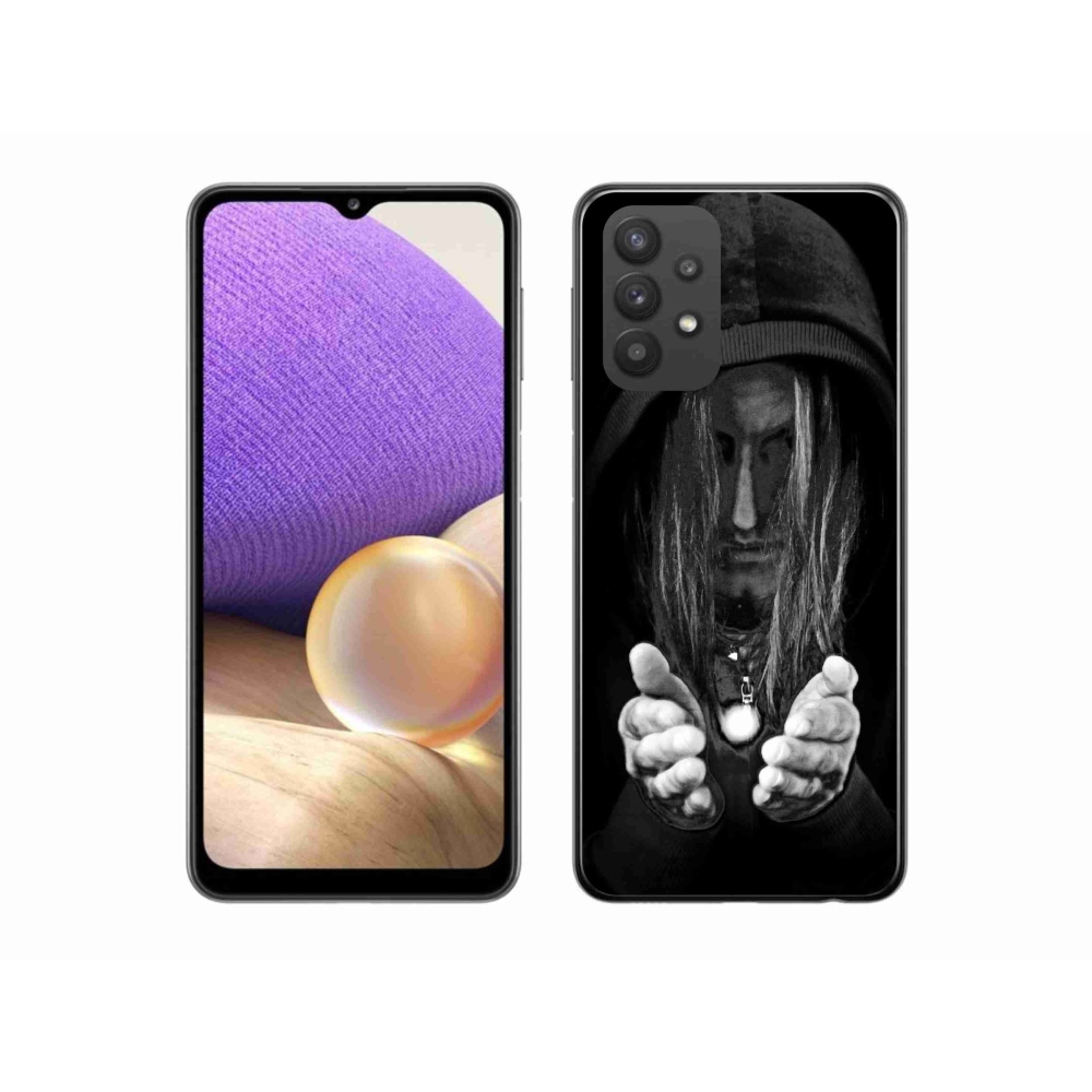 Gelový kryt mmCase na Samsung Galaxy A32 5G - tajemná osoba