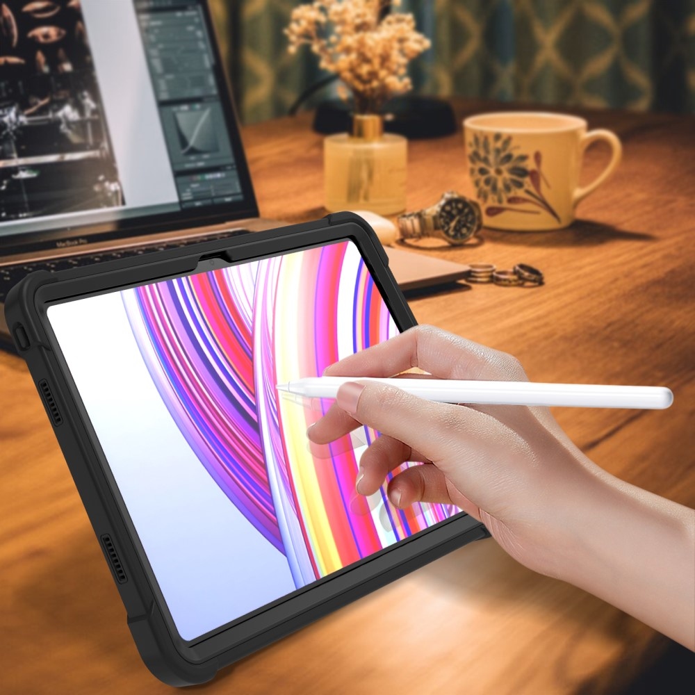 Kick odolný hybridní obal na Xiaomi Redmi Pad Pro 4G/5G - černý
