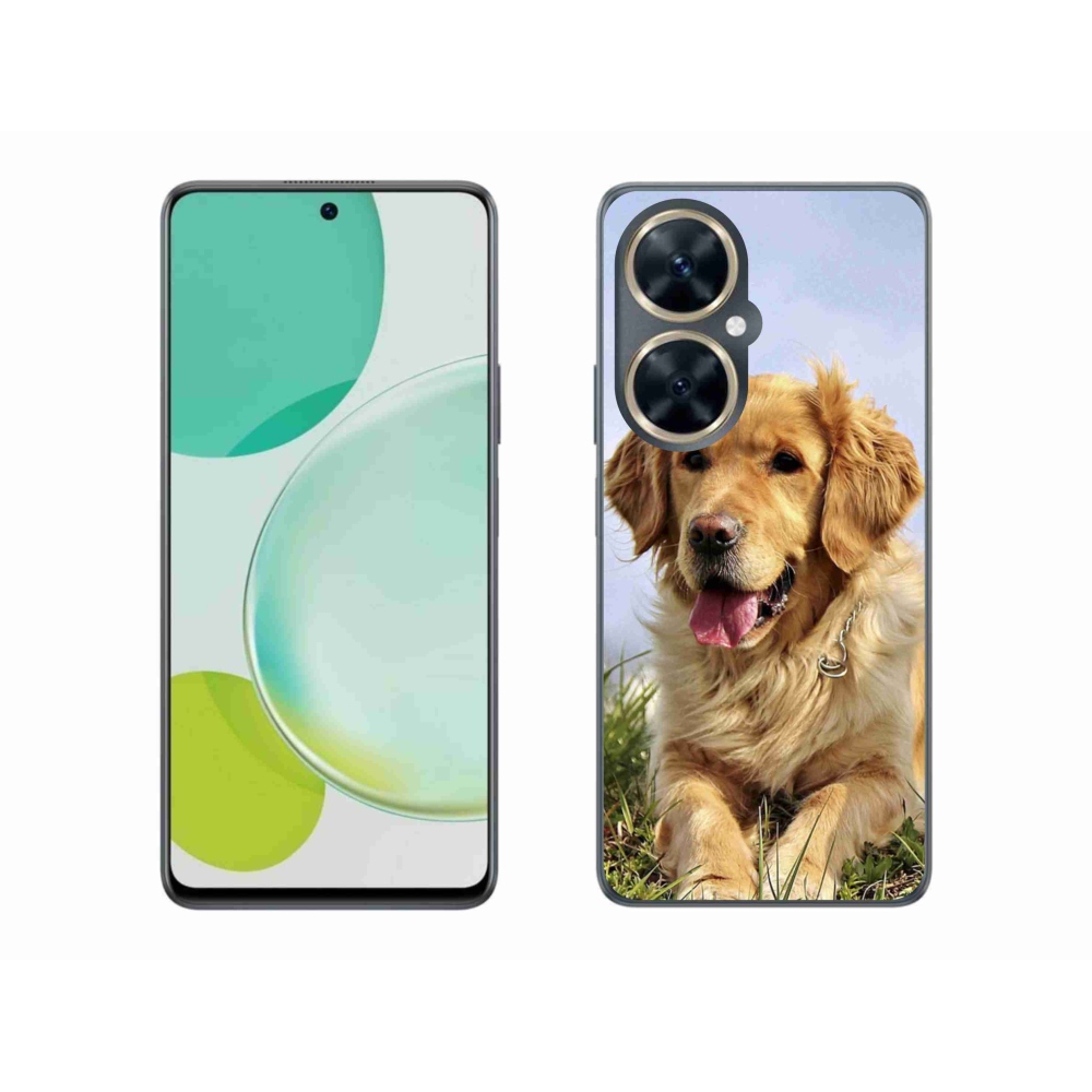 Gelový obal mmCase na Huawei Nova 11i - zlatý retrívr