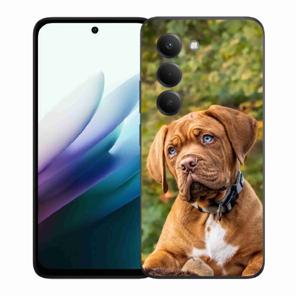 Gelový kryt mmCase na Xiaomi Redmi 15 4G/5G (171mm) - štěně 