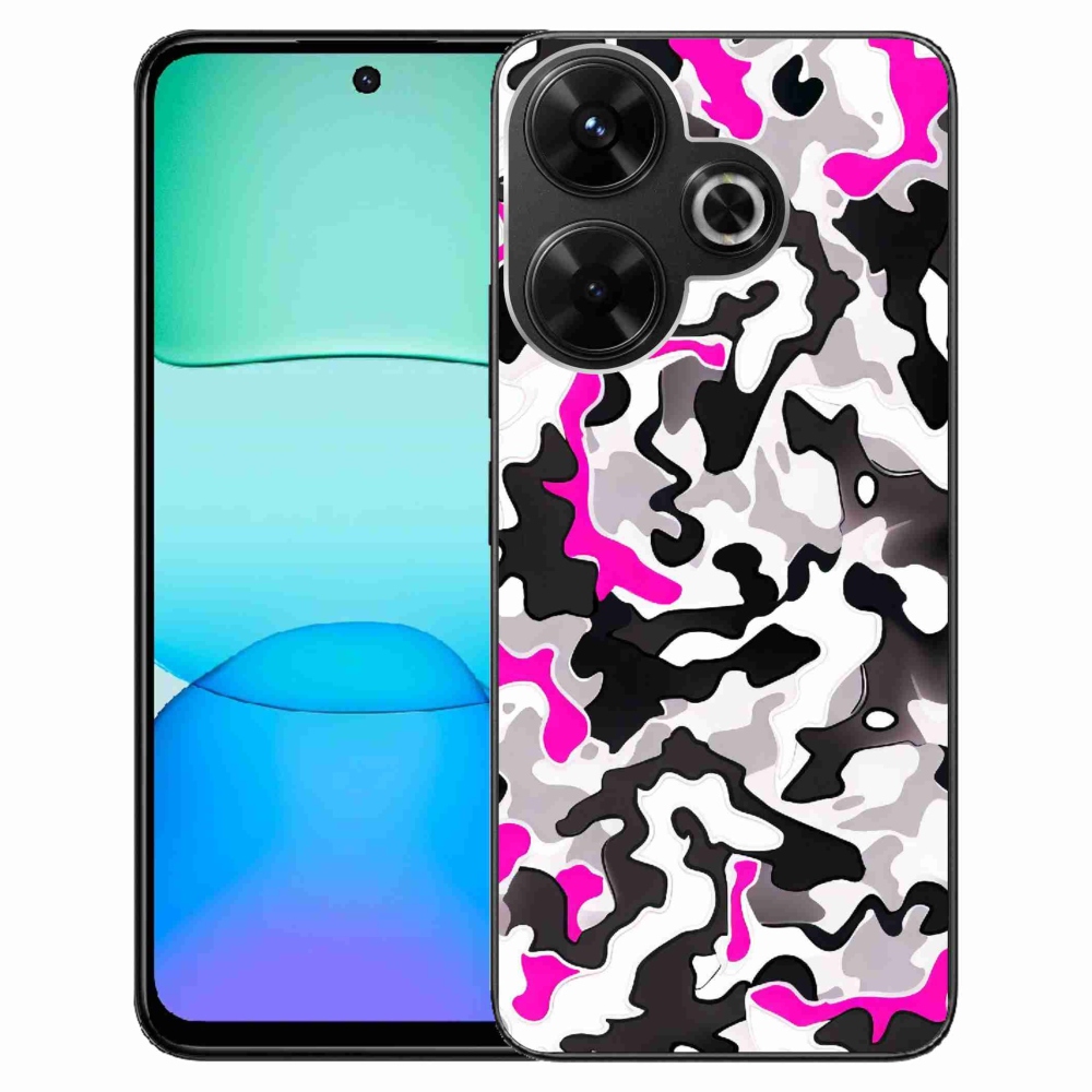 Gelový kryt mmCase na Xiaomi Redmi 13 4G/Poco M6 4G - maskáčový vzor 5