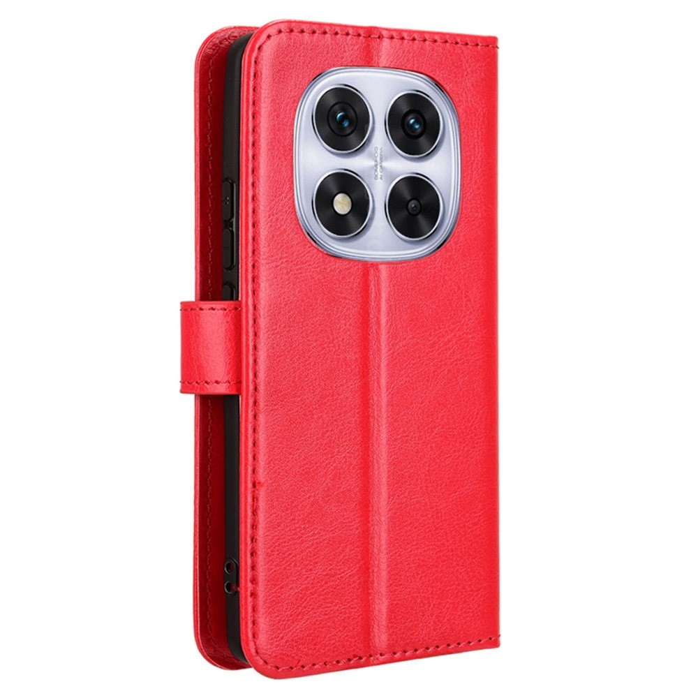 Crazy knížkové pouzdro na Xiaomi Redmi Note 14 Pro 5G/Poco X7 5G/Note 14 Pro+ 5G - červené