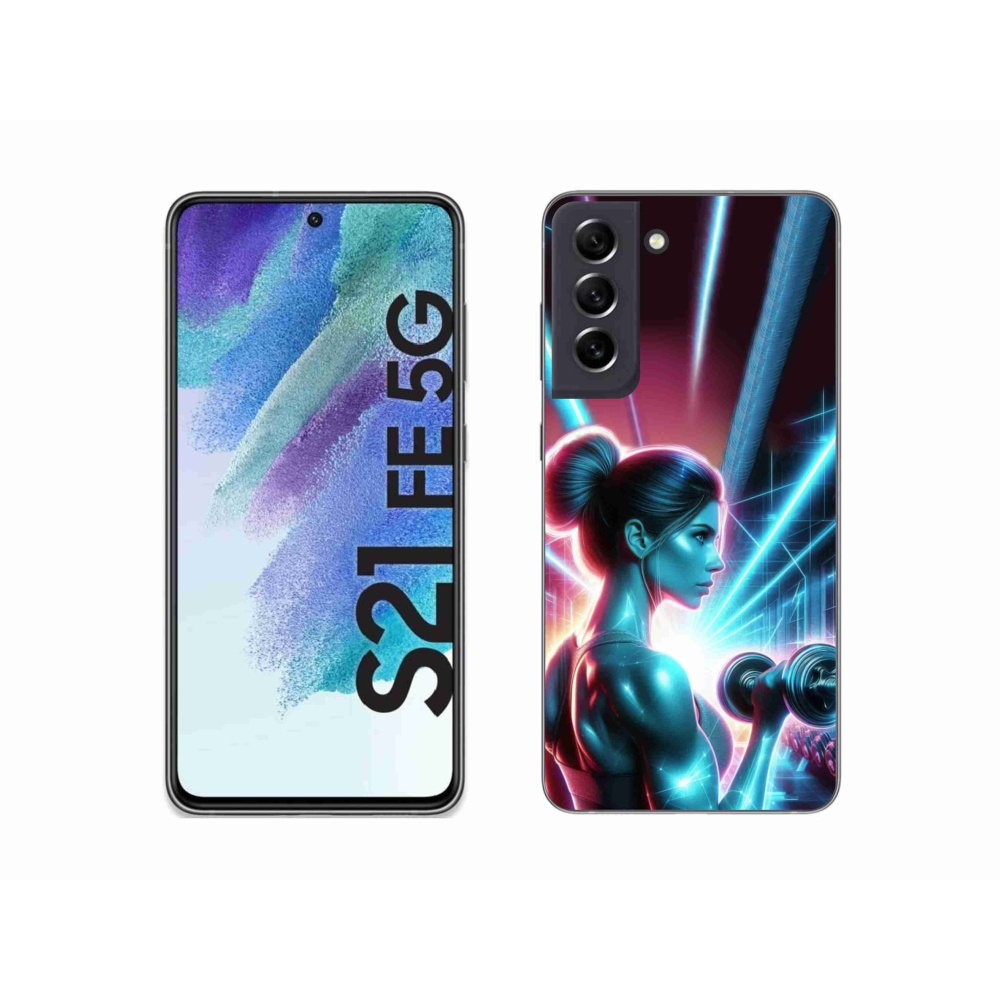 Gelový kryt mmCase na Samsung Galaxy S21 FE 5G - posilování