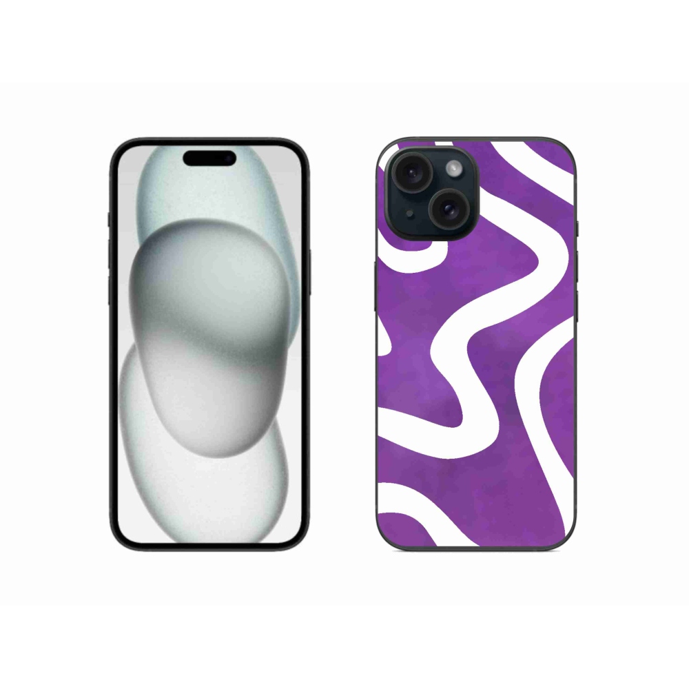 Gelový kryt mmCase na iPhone 15 - abstrakt 30