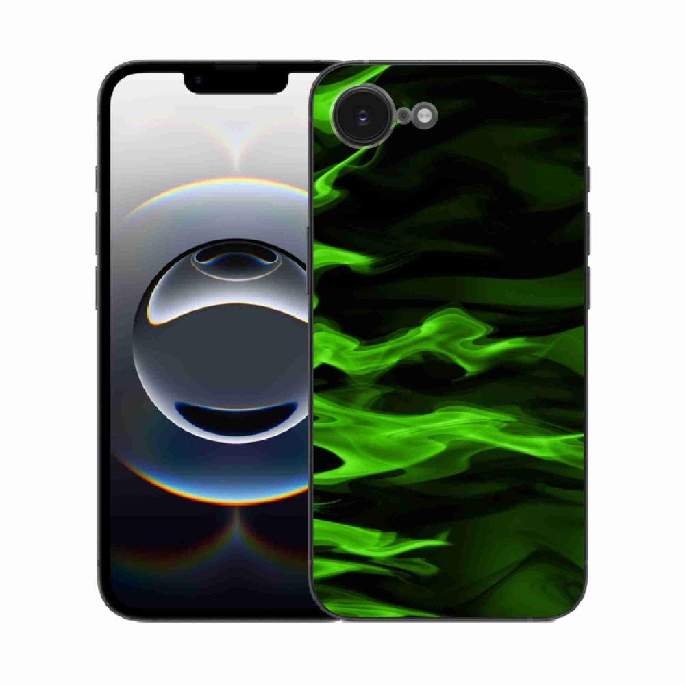 Gelový kryt mmCase na iPhone 16e - abstraktní vzor 10