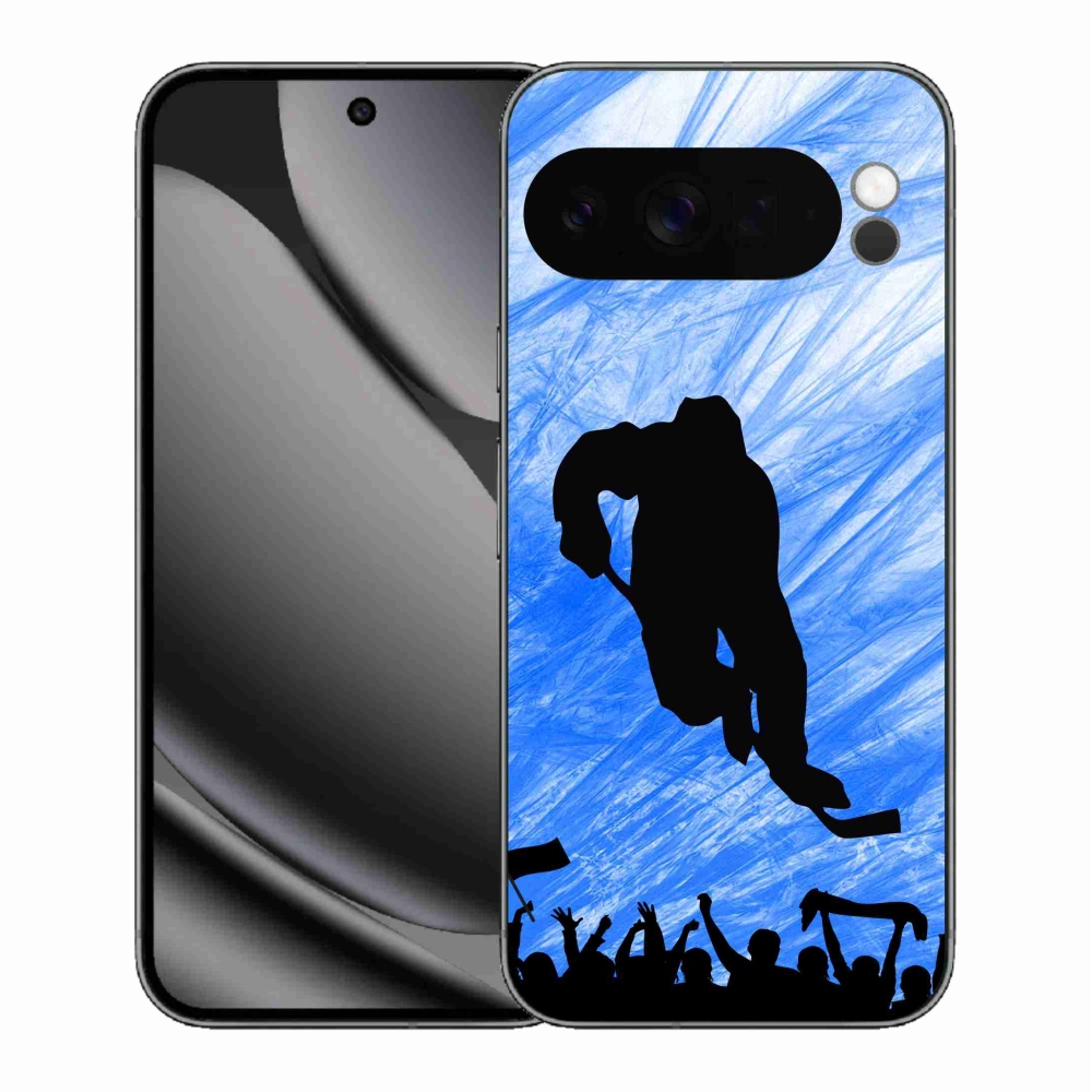 Gelový kryt mmCase na Google Pixel 10 Pro XL - hokejový hráč