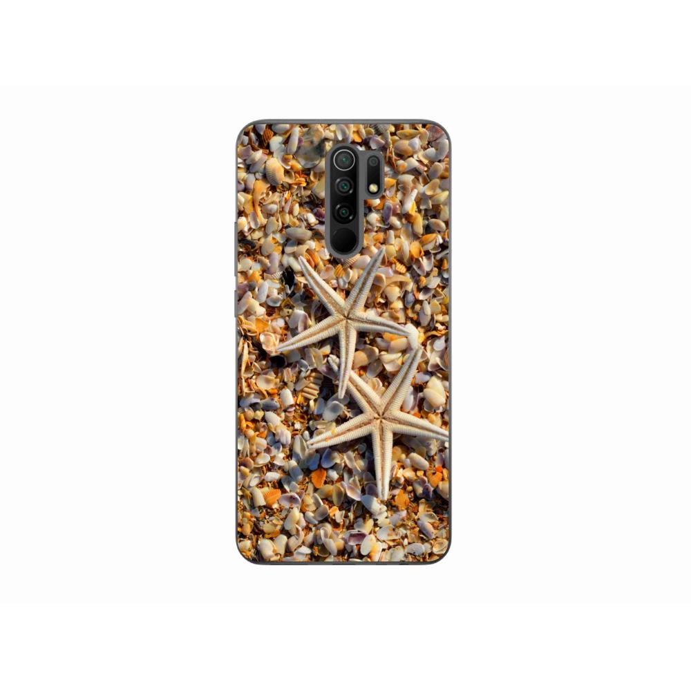 Gelový kryt mmCase na Xiaomi Redmi 9 - mořské hvězdice